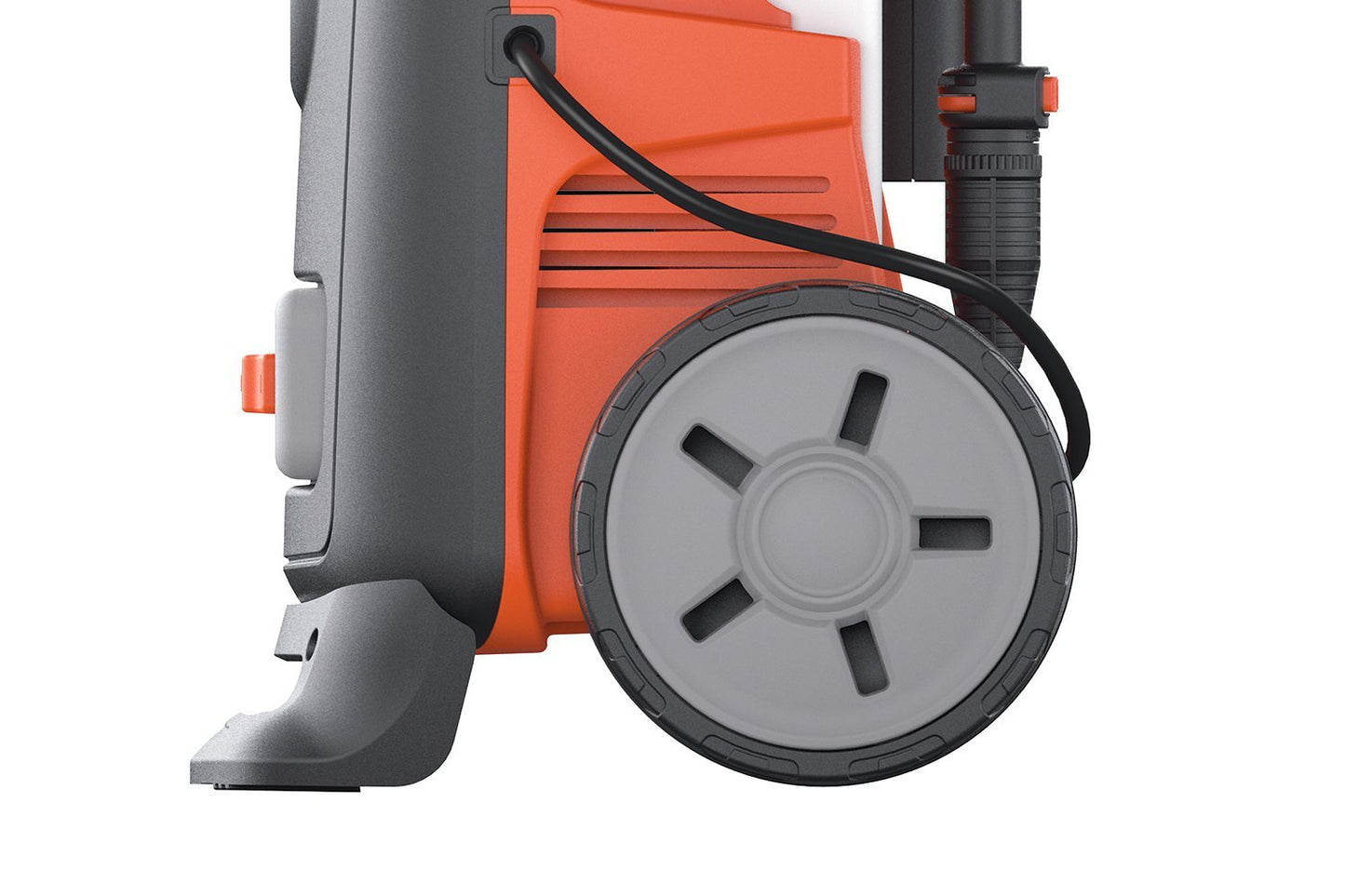 Black+Decker Hidrolimpiadora de Alta Presión BXPW2000PE, 2000 W, 140 Bar, 440 l/h, con Limpiador de Patios y Cepillo Fijo