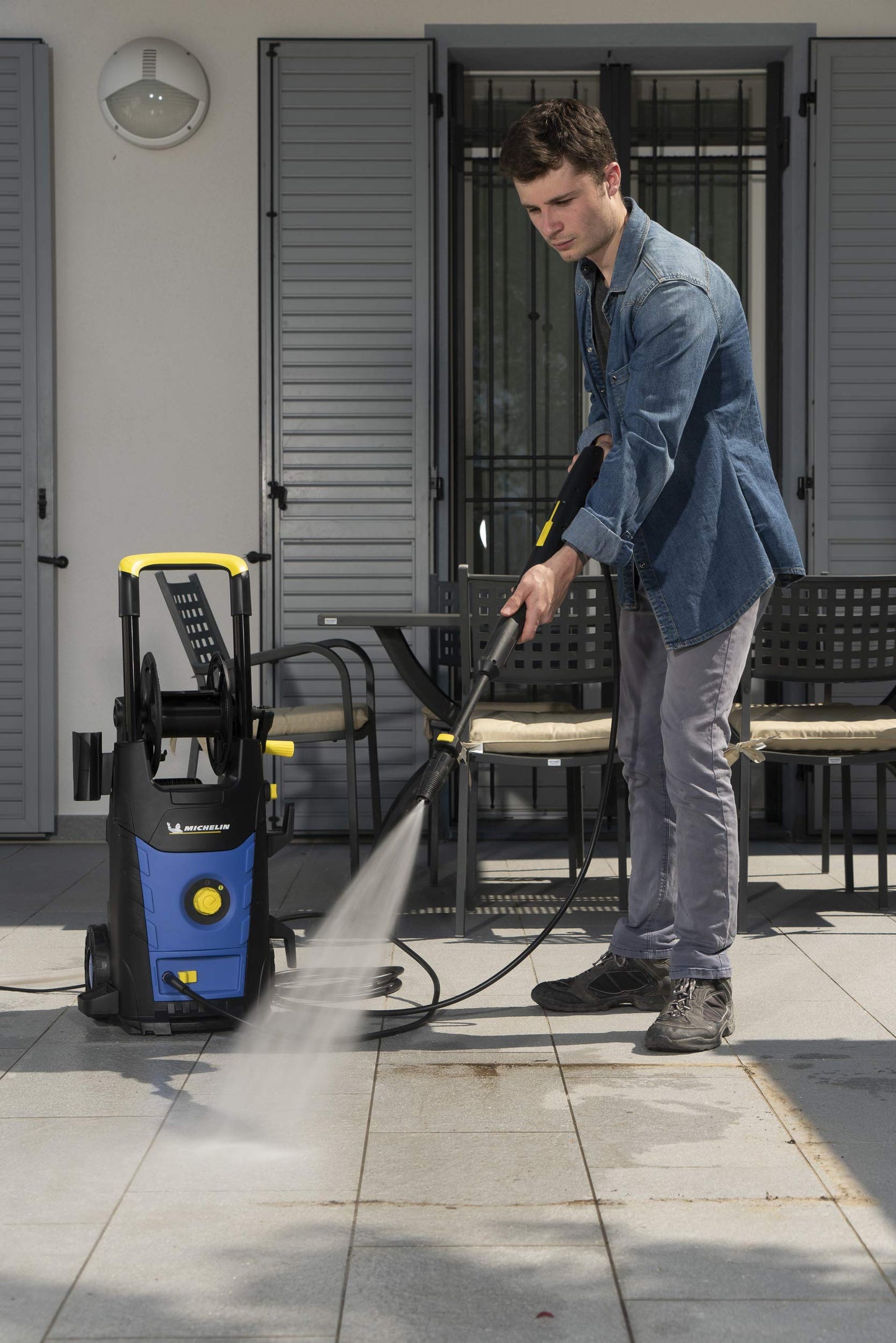 Michelin Hidrolimpiadora de Alta Presión MPX25EH, 2500 W, 170 Bar, 500 l/h