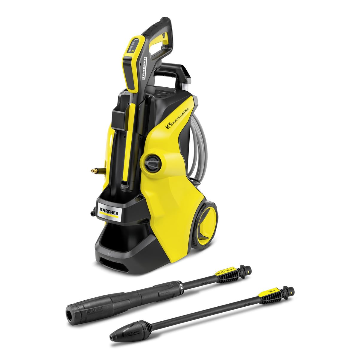 Hidrolimpiadora Kärcher K 5 Power Control Flex – 145 Bar, 500 l/h, 40 m²/h, con Pistola de Alta Presión, Boquilla Turbo y Lanza Pulverizadora          Demander à ChatGPT