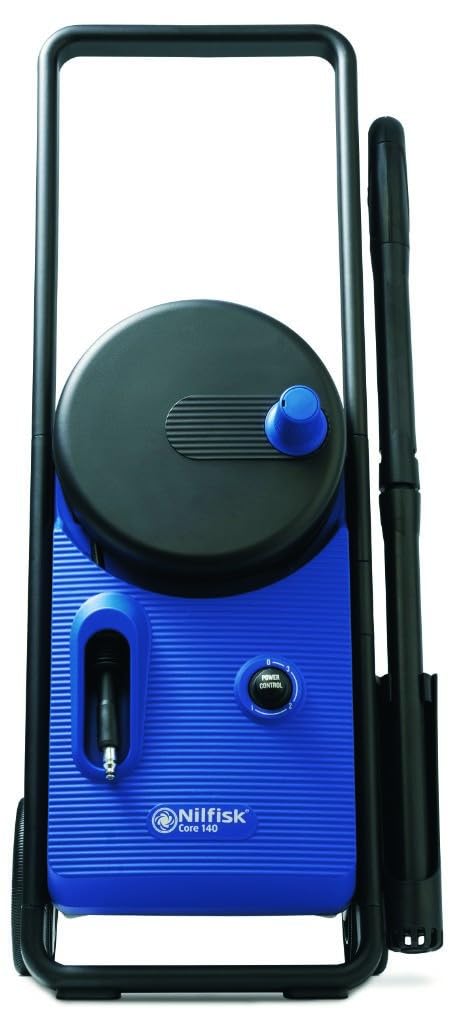 Hidrolimpiadora Nilfisk Core 140-6 PowerControl 1800W Vertical Eléctrica 474 l/h para Lavado de Coches – Azul