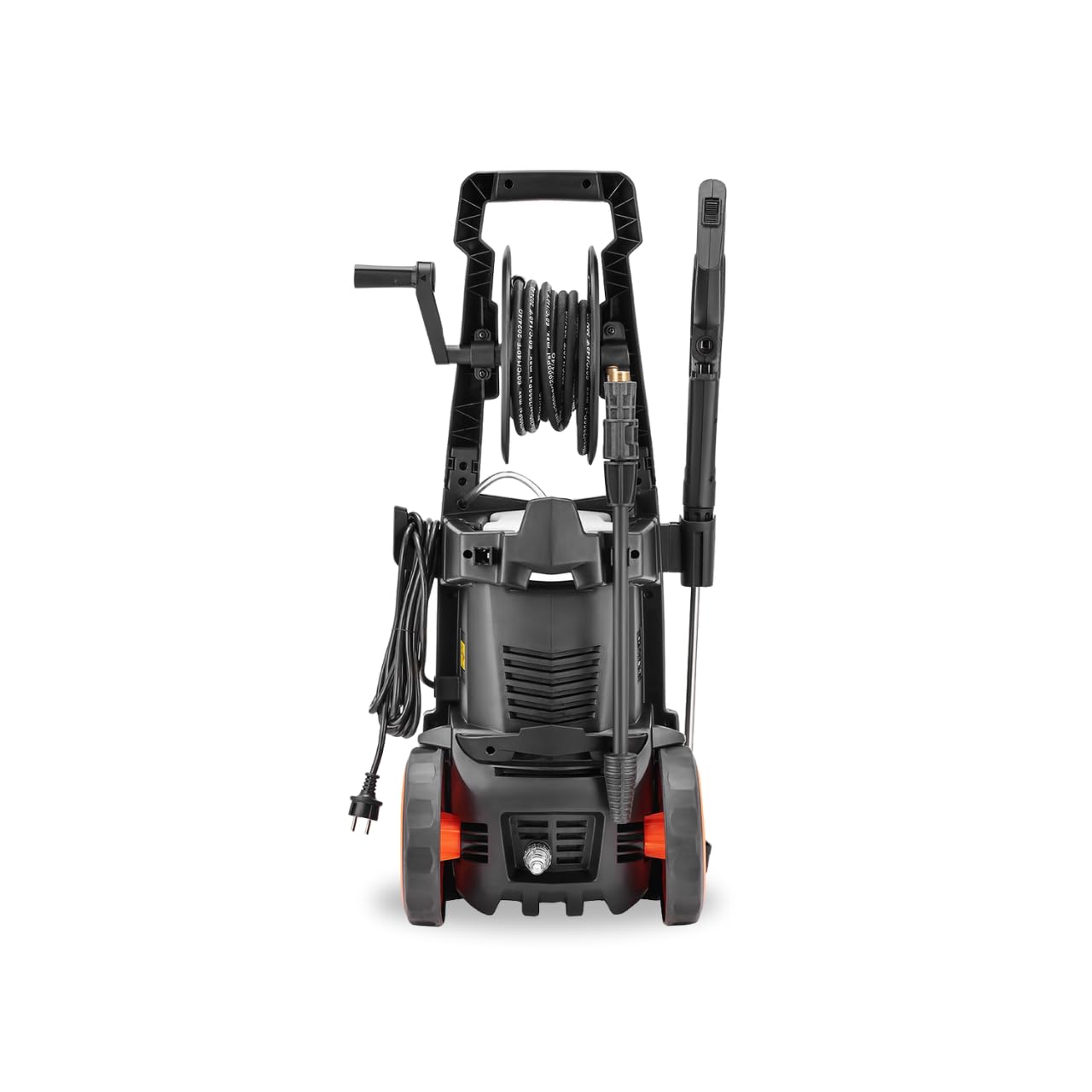 FUXTEC Hidrolimpiadora Profesional FX-HDRP2500 2500W 195 Bar con Manguera de Alta Presión de 7m, Caudal de 468 l/h, Varios Patrones de Pulverización y Tanque de Limpieza Integrado