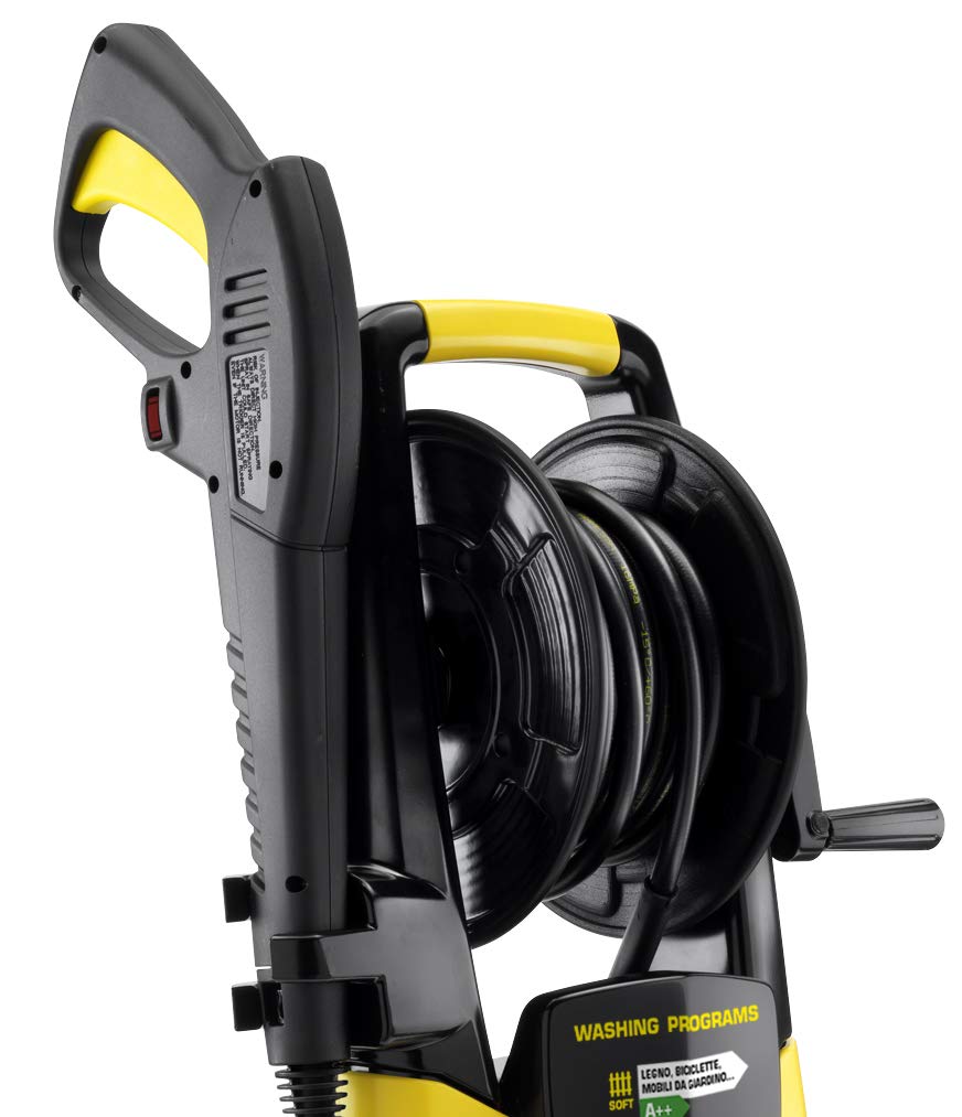 Lavor 8.086.0171C Hidrolimpiadora de agua fría STM 160 WPS Plus con sistema de lavado, 2500 W, 230 V, Equipada con una gran cantidad de accesorios